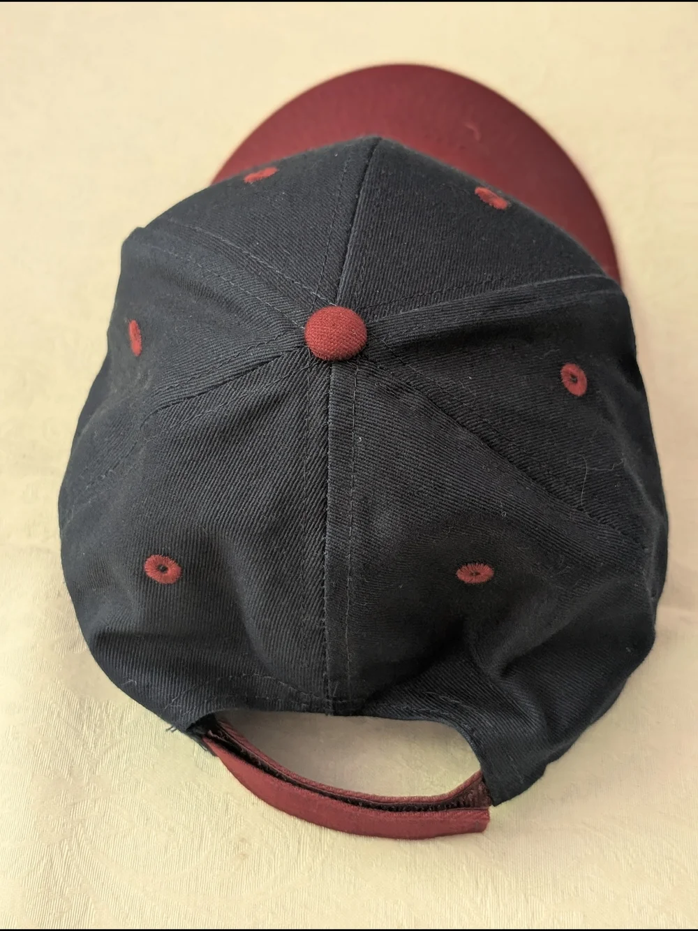Cotton baseball cap, Jeep, two-tone snapback with rubber patch